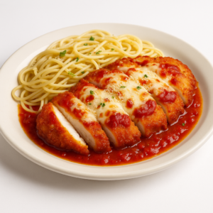 Chicken Parmesan with Pasta